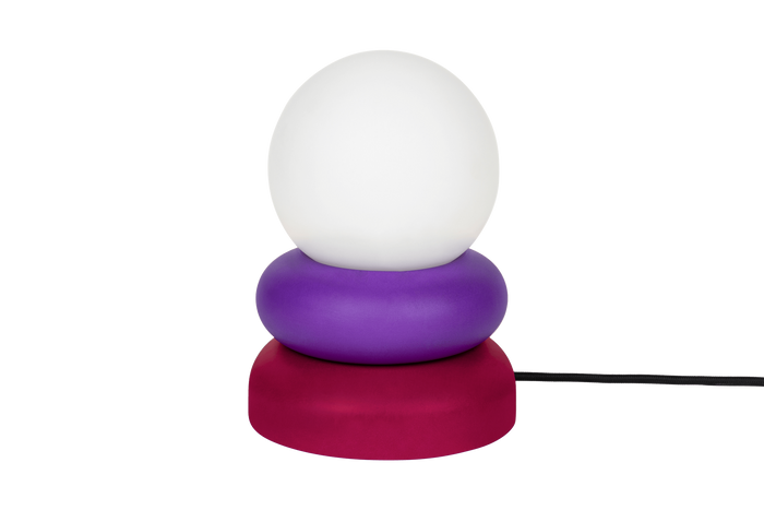 noo.ma OTEM Tafellamp - Iris Violet & Grape Purple