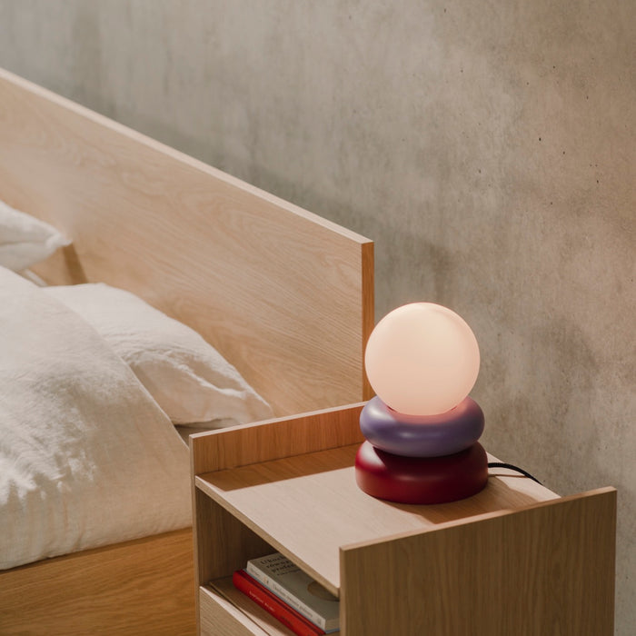 noo.ma OTEM Tafellamp - Iris Violet & Grape Purple