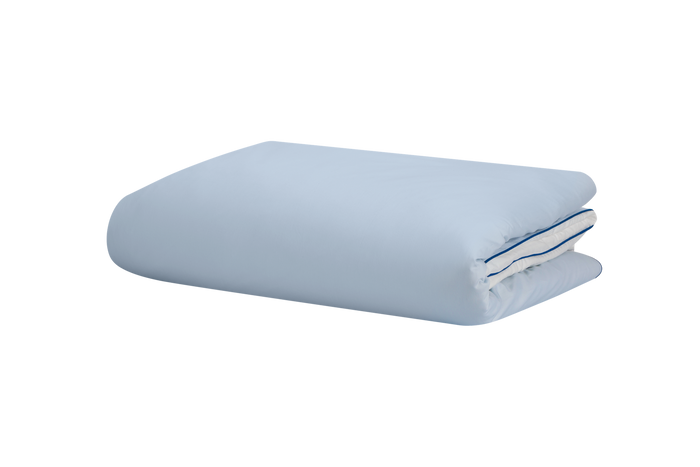 noo.ma OBA Dekbedovertrek - 200x200 cm - Baby Blue