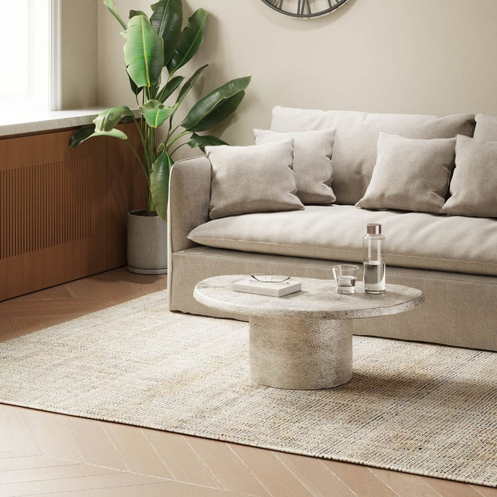 Kare Design Bossy bijzettafel - zilver - 87x59cm