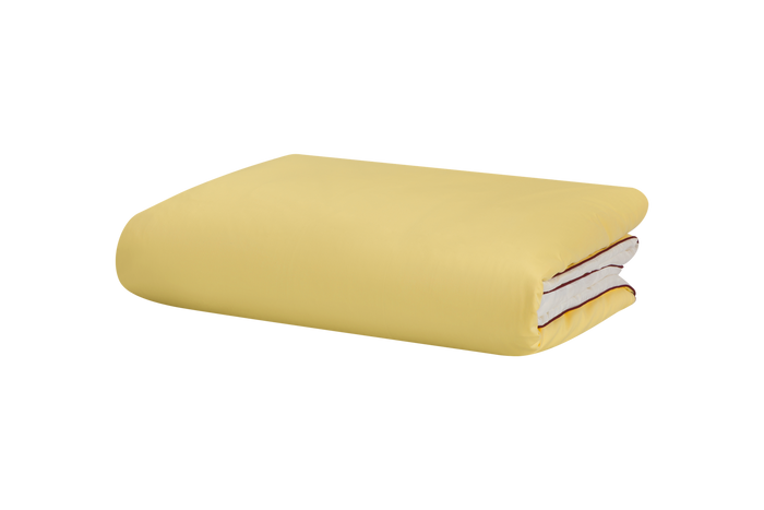 noo.ma OBA Dekbedovertrek - 155x200 cm - Sunny Yellow