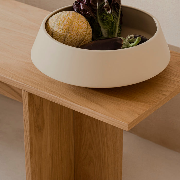 noo.ma TUGA Keramische kom - Piazza Beige