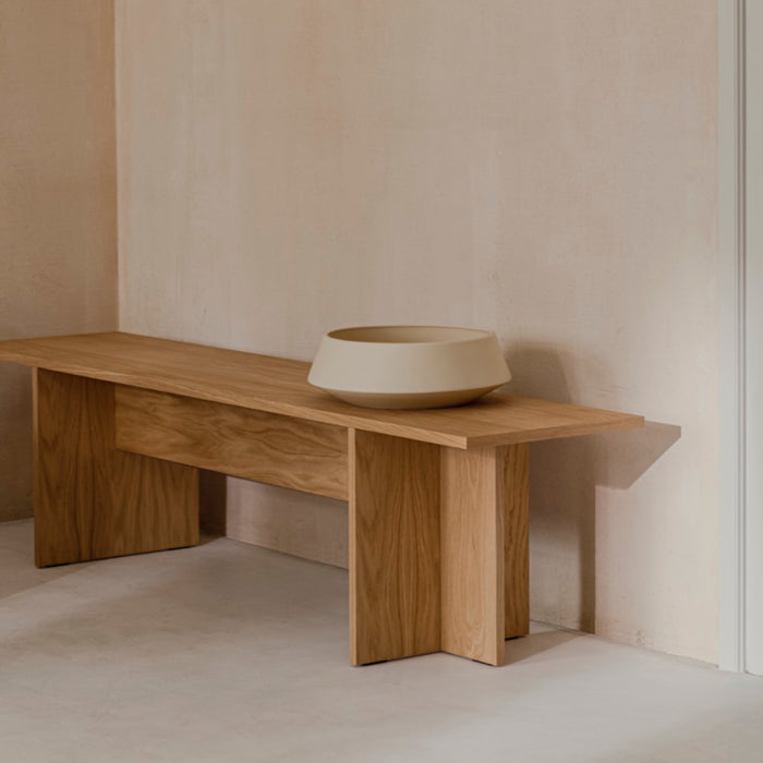 noo.ma TUGA Keramische kom - Piazza Beige