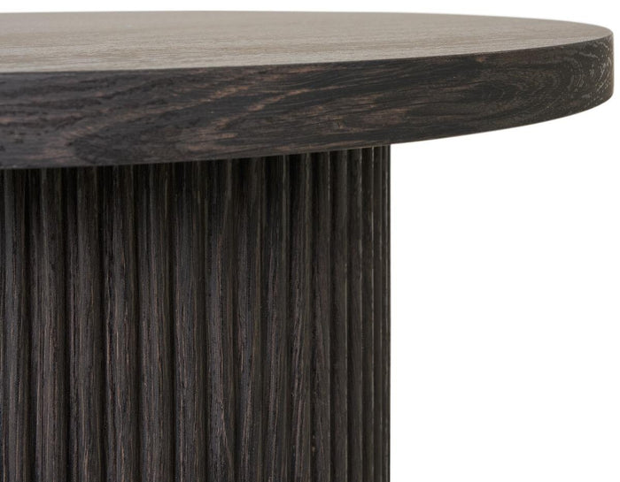 House Nordic Boavista Ronde Bijzettafel Donkerbruin