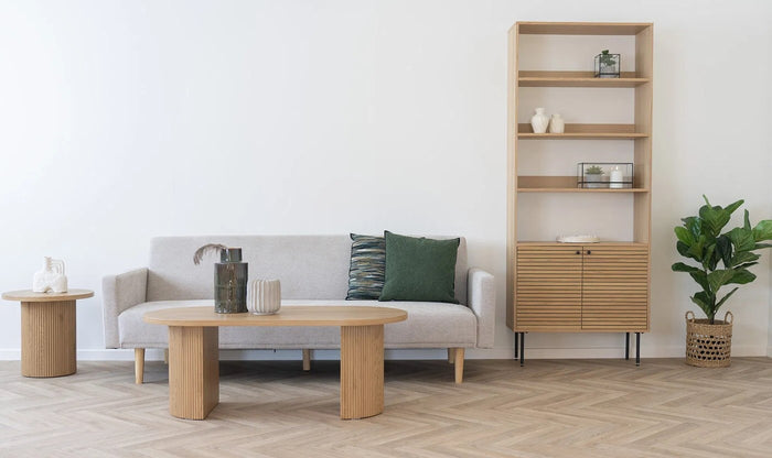 House Nordic Kyoto Eiken Boekenkast H200 cm