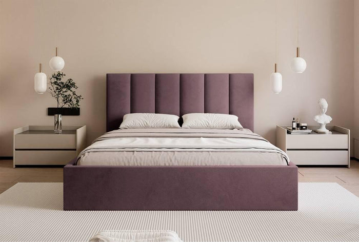 NADUVI Collection Bedframe Carolina met opbergvak velvet 160x200