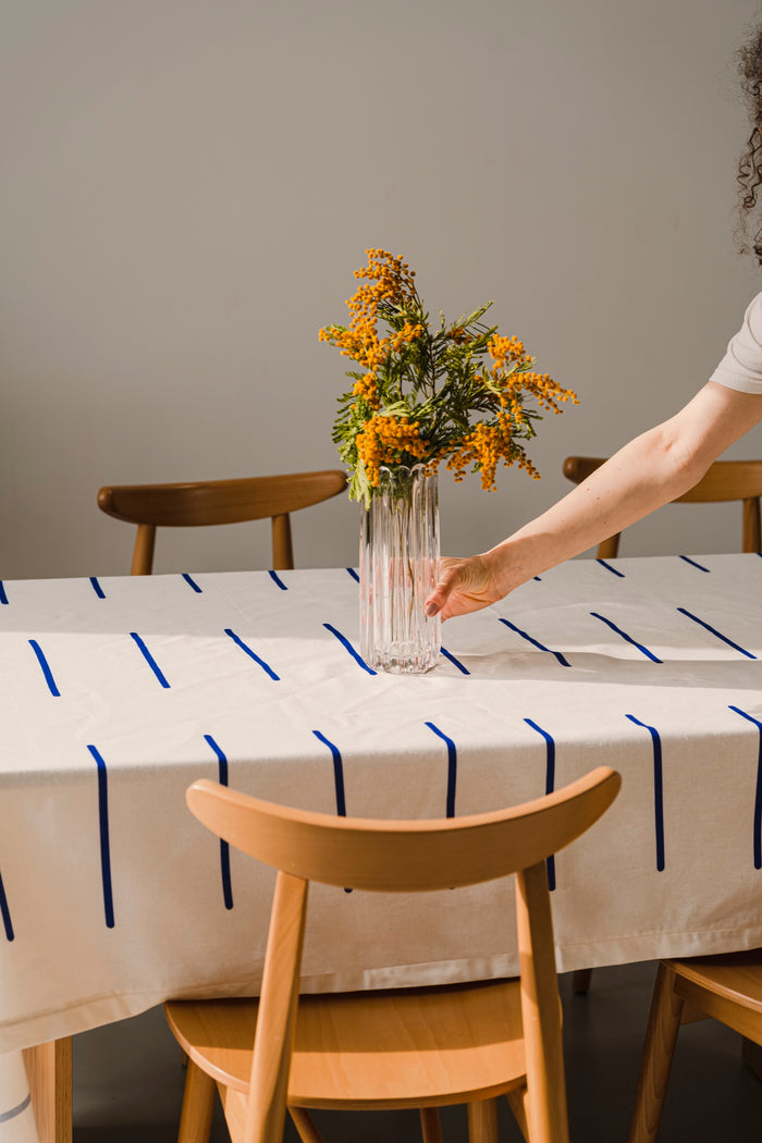 noo.ma MARR Tafelkleed - 140x250 cm - Blueberry Pie