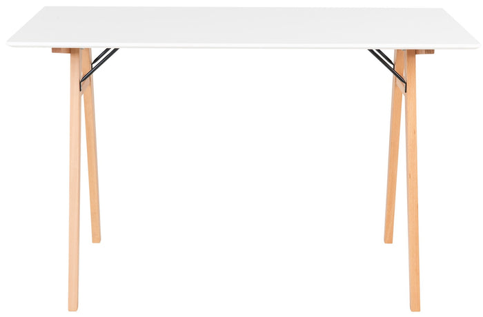House Nordic Vojens 120 x 60 cm Bureautafel Wit