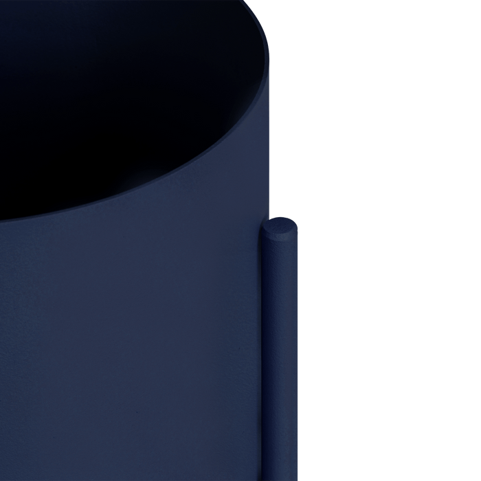 noo.ma MAKI Bloempot - breed - Storm Blue