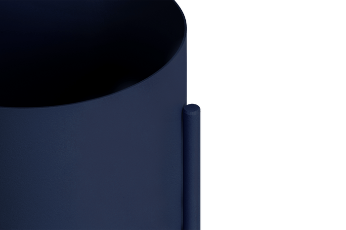 noo.ma MAKI Bloempot - breed - Storm Blue