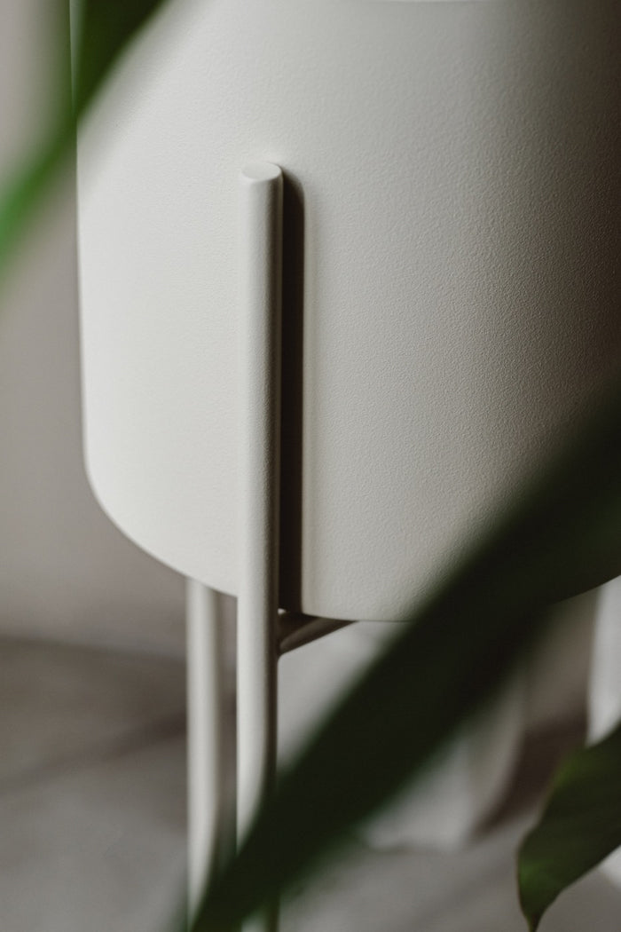 noo.ma MAKI Bloempot - lang - Piazza Beige