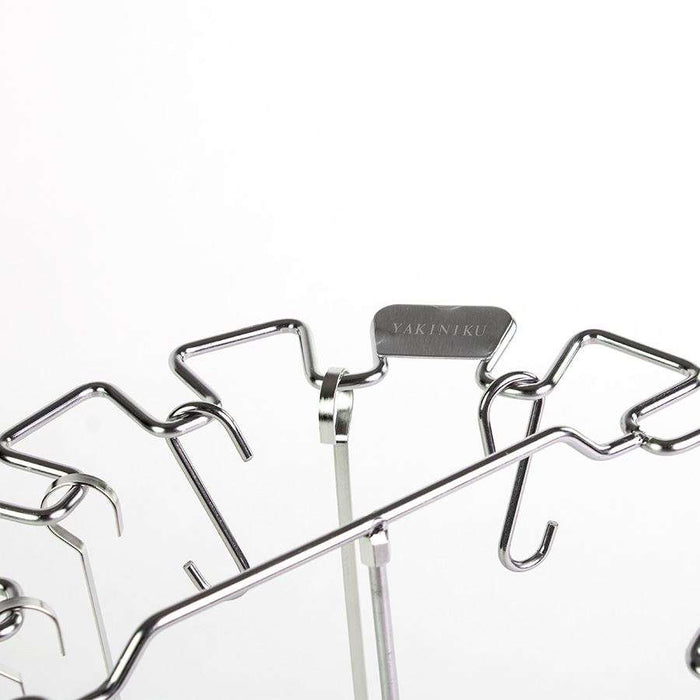 Yakiniku - BBQ Accessoire Tandoorrek met 6 Haken en Spiezen