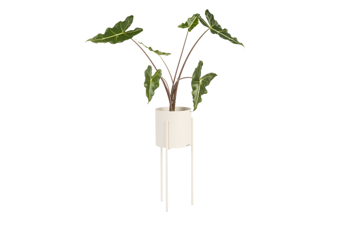 noo.ma MAKI Bloempot - lang - Piazza Beige