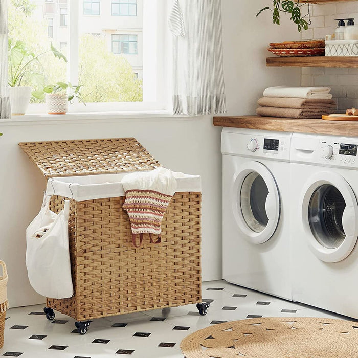 Calicosy - Wasmand van imitatie natuurlijke rotan - B66 cm