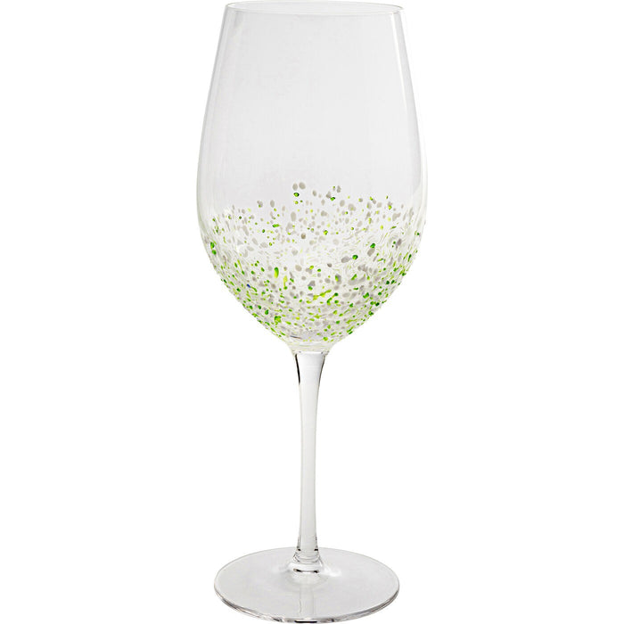 Kare Design Confetti wijinglazen - groen - 6st