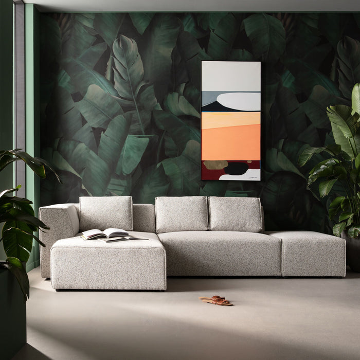 Kare Design Infinity hoekbank - rechts - machiato