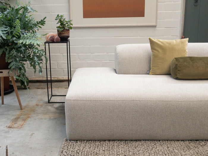 4x6 SOFA modulaire hoekbank I rechts X6 beige