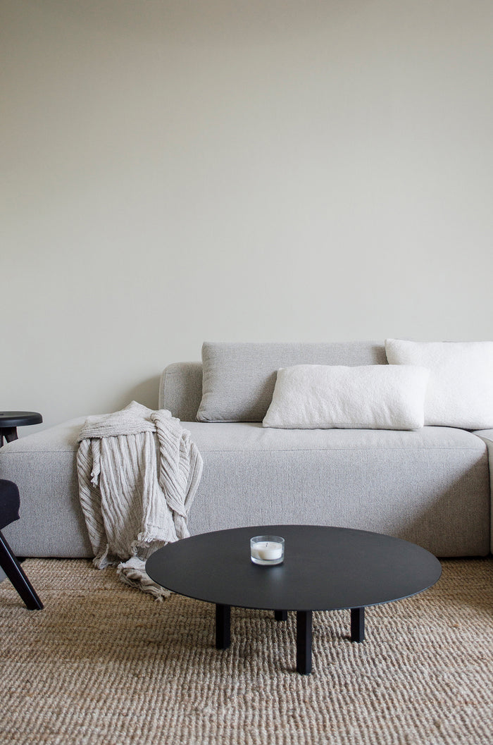 4X6 SOFA X6 modulaire hoekbank B rechts beige melange - 288 cm