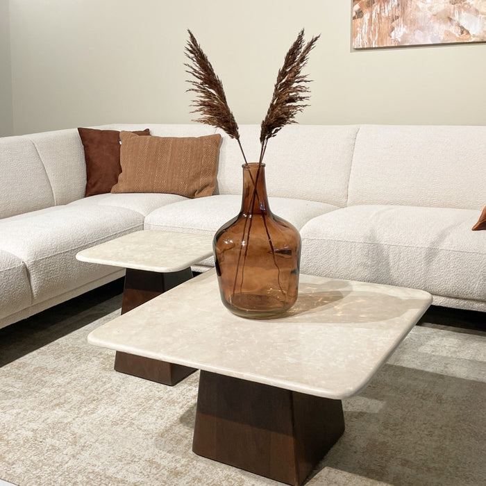 Brix - Salontafel - Brix Bottecino 75cm - Beige