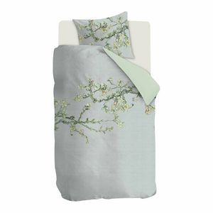 Beddinghouse x Van Gogh Museum Blossom Dekbedovertrek 140 x 200|220 cm - Grijs