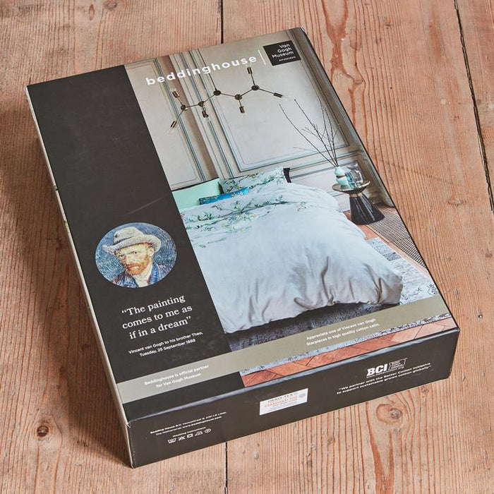 Beddinghouse x Van Gogh Museum Blossom Dekbedovertrek 140 x 200|220 cm - Grijs