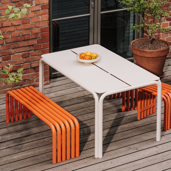 noo.ma NOKK Outdoor zitbank - Orange Peel
