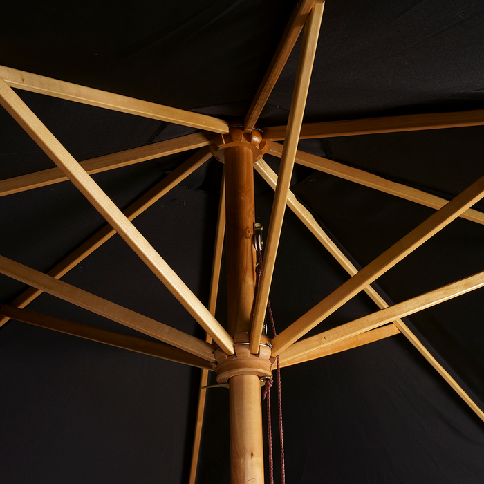 Nest outdoor Harald Parasol Zwart Ø 300 cm