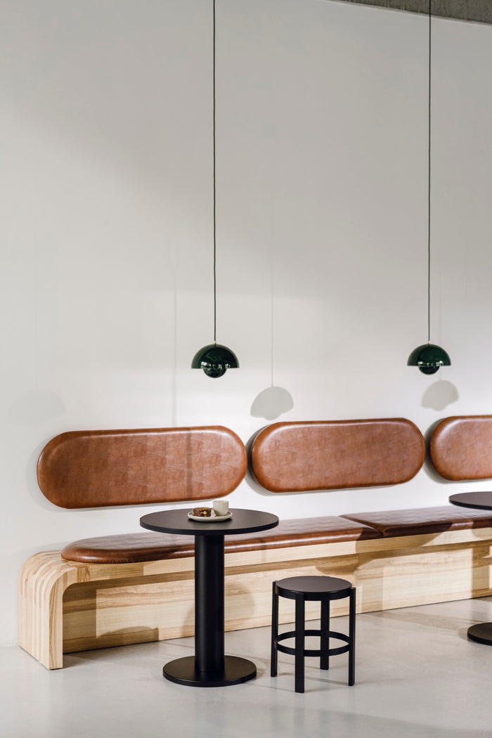 noo.ma SOOL Cafétafel - Black Oak & Vulcano Black