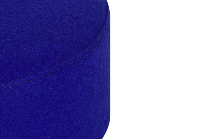 noo.ma FOLK Poef - Blueberry Pie Wool