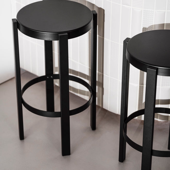 noo.ma DOON Barkruk - Vulcano Black