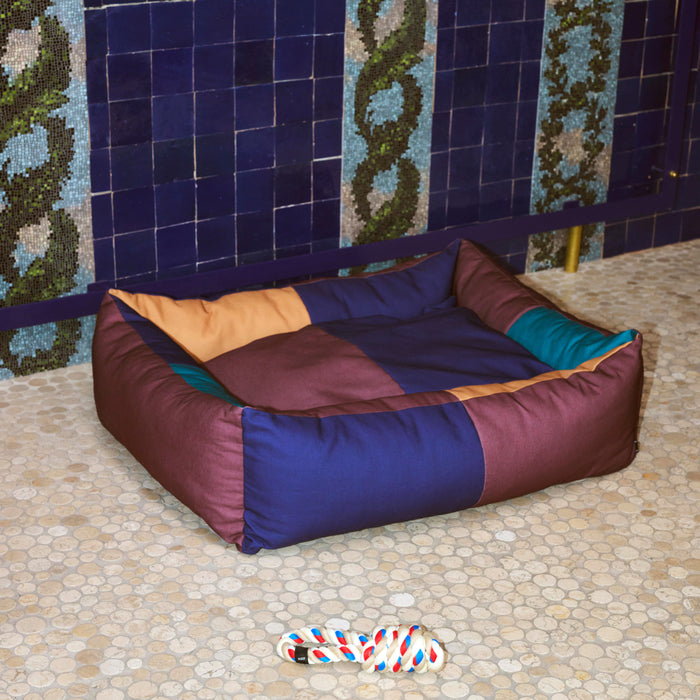 HAY Dogs Hondenbed Large - Burgundy / Green