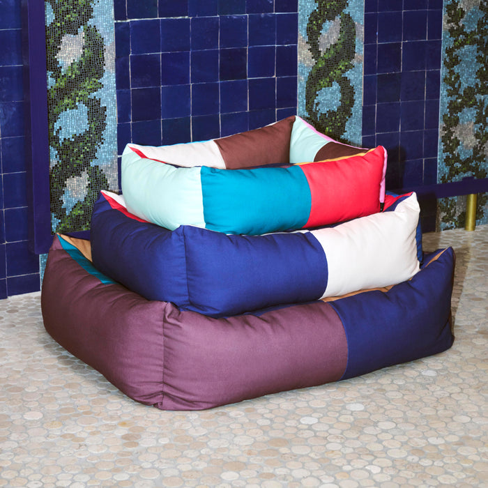 HAY Dogs Hondenbed Large - Burgundy / Green