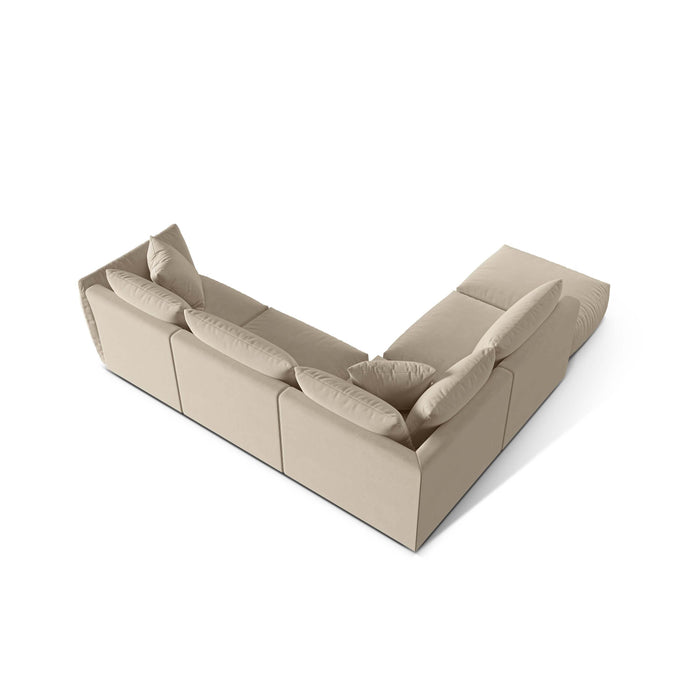 Micadoni Hoekbank Christ 4-zits links velvet