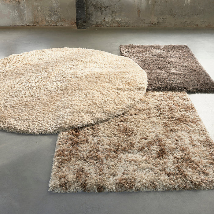 Rivièra Maison - Mesa Vista Lichtbruin Vloerkleed van 70% Wol en 30% PES 340x240 cm