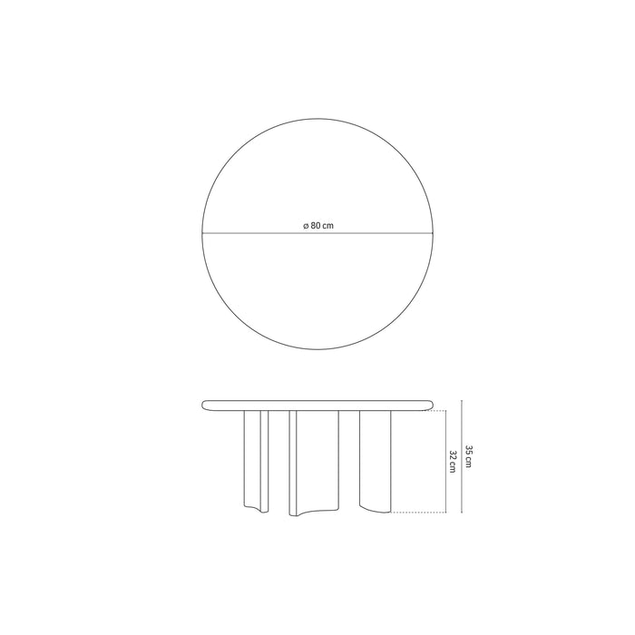 Micadoni Salontafel Cleo klein