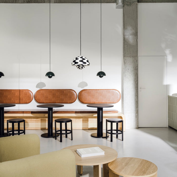 noo.ma SOOL Cafétafel - Black Oak & Vulcano Black