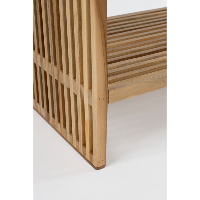 Housecraft Living Djia Bijzettafel| Nachtkastje Teak Hout - Bruin