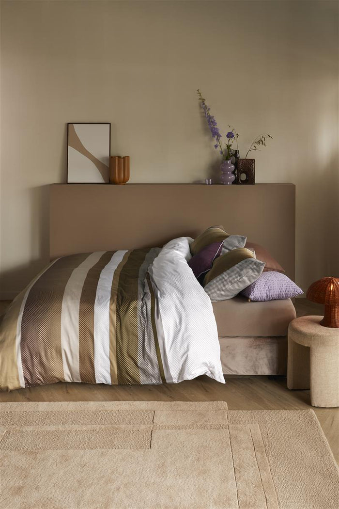 Beddinghouse Rhys dekbedovertrek - 200x200|220 - Goud