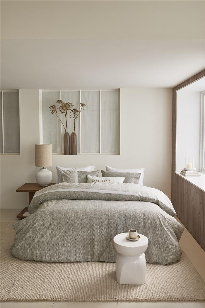 Riviera Maison Amsterdam Loft dekbedovertrek - 260x200|220 - Zand