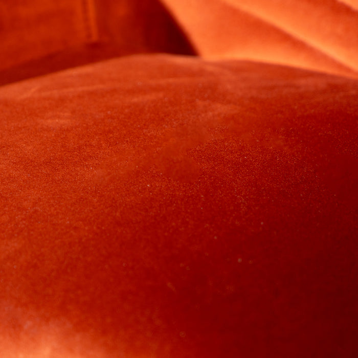 Bronx71 Velvet barkruk Fiona koper 65-78 cm - Barkrukken set van 2