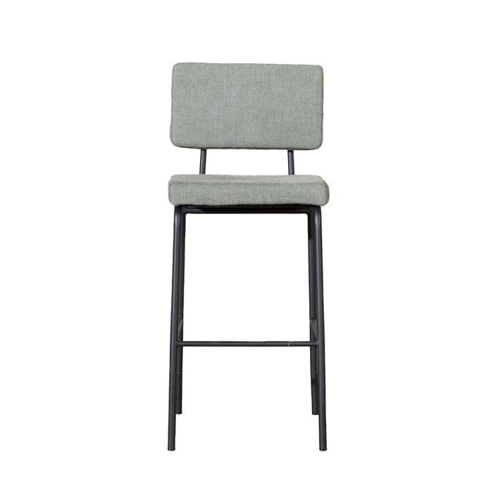 Bronx71 Scandinavische barkruk Espen groen gerecyclede stof 64-77 cm -