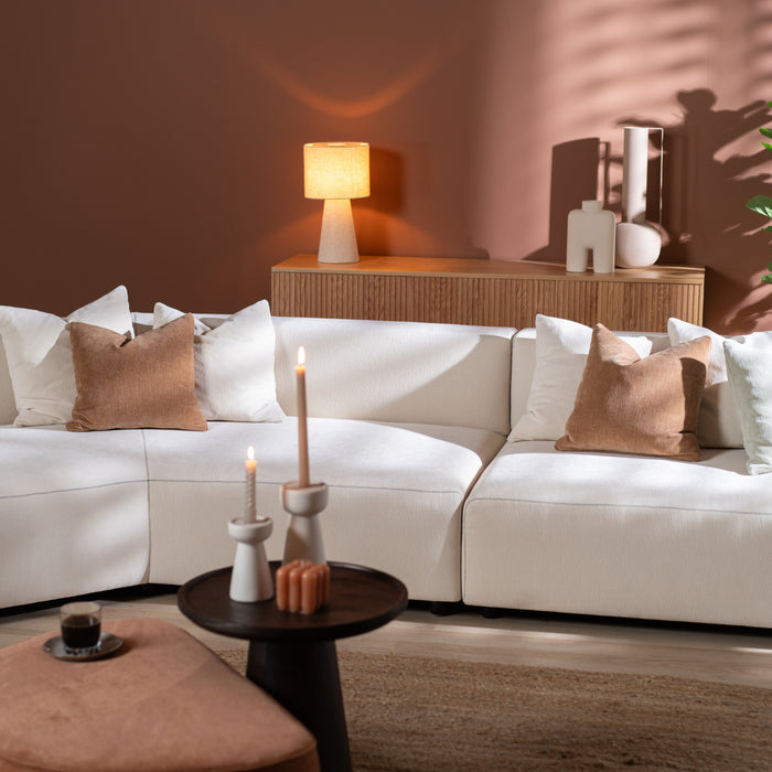 Bronx71 Scandinavische hoekbank July off white links