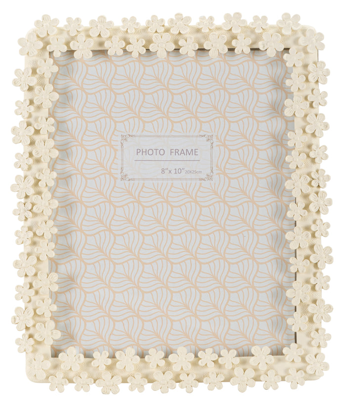 Filly - Beige fotolijst met bloemen