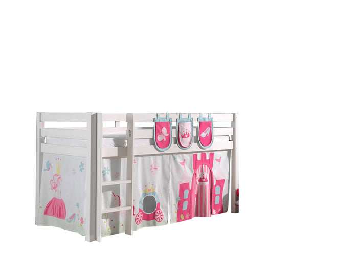 Vipack Pino Hoogslaper Princess met zakjes - wit