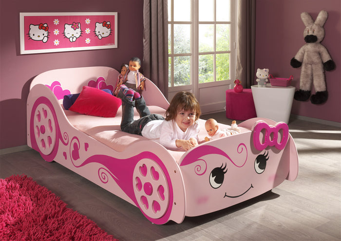Vipack Autobed Love Car - roze