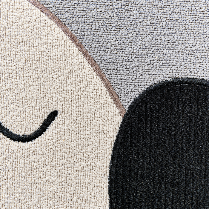 Beliani - HERVIK - Kinderfauteuil - Grijs - Polyester