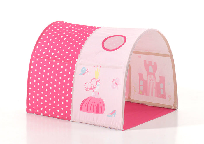 Vipack Pino hoogslaper met tunnel Princess - wit