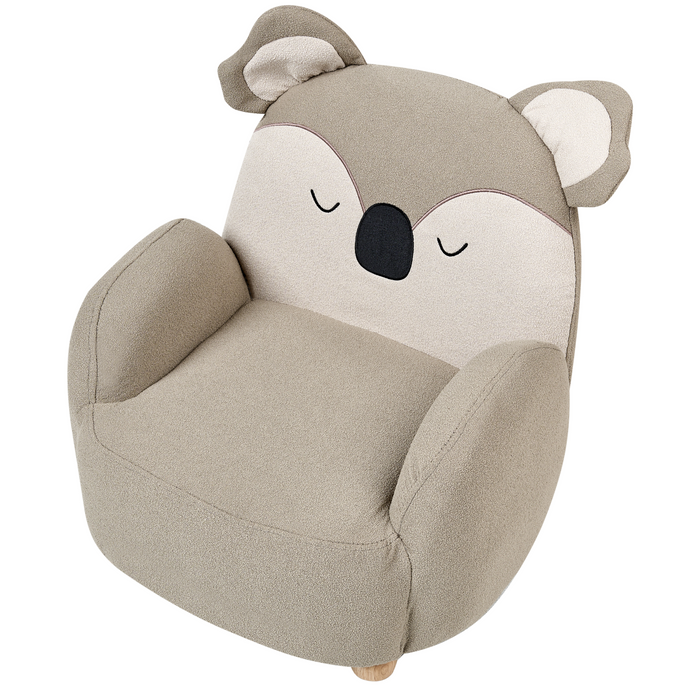 Beliani - HERVIK - Kinderfauteuil - Taupe - Polyester