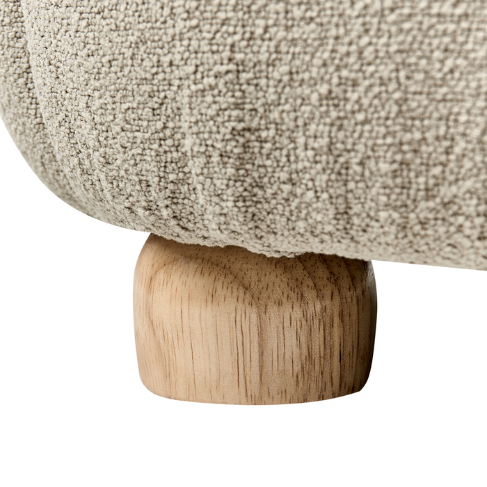 Beliani - HERVIK - Kinderfauteuil - Taupe - Polyester