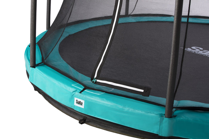 Salta Trampoline Comfort Edition Grondmodel rond Ø 183 cm – groen (53